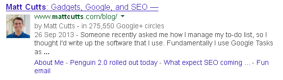 Google Authorship has become integral to marketing strategies, following algorithm updates