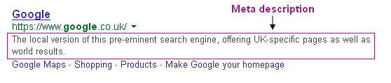 google-meta-description