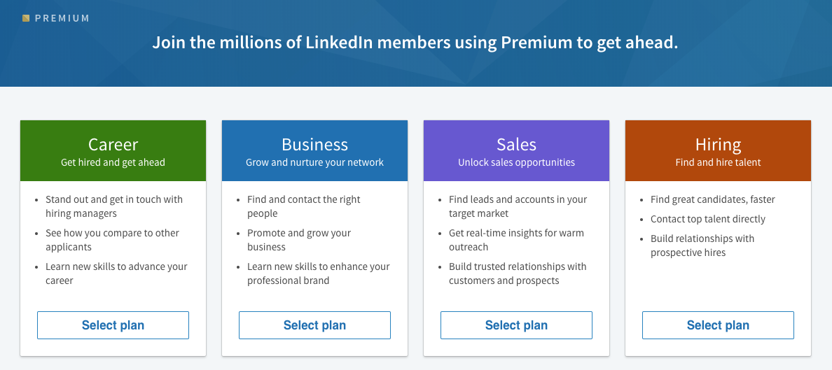 LinkedIn Premium Accounts