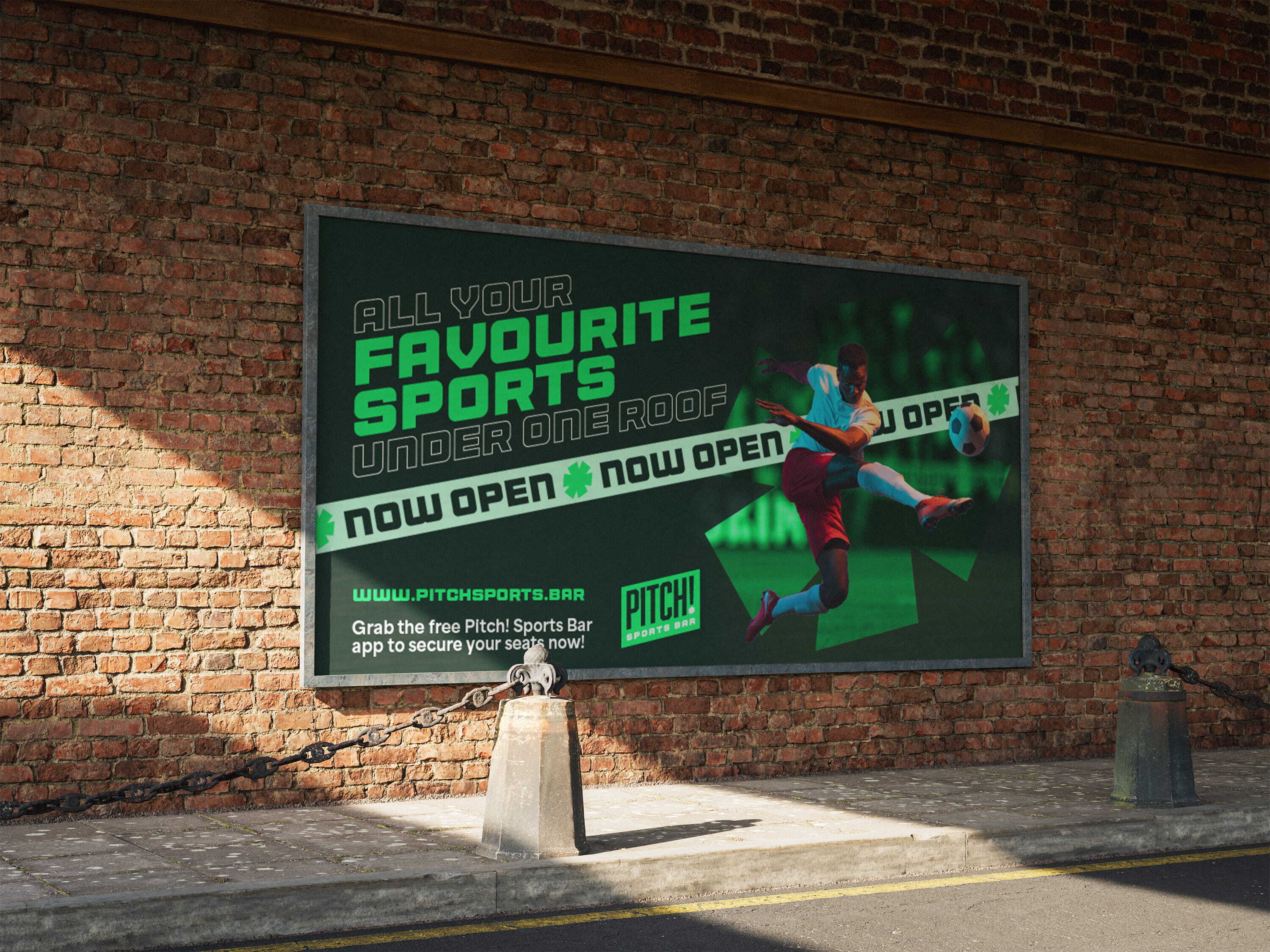 Pitch! Print Banner Bill Board copy