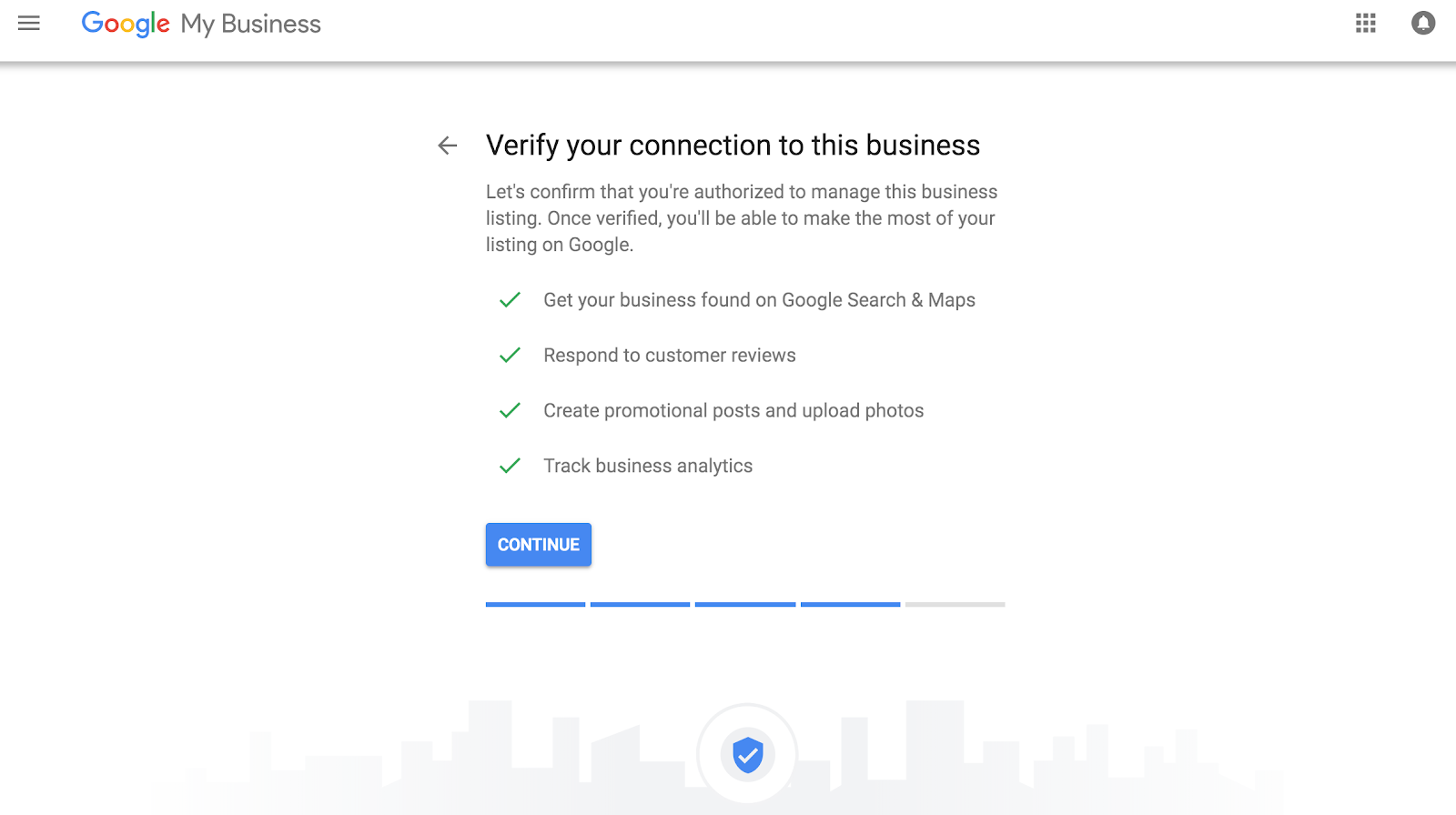 Google My Business - Verification