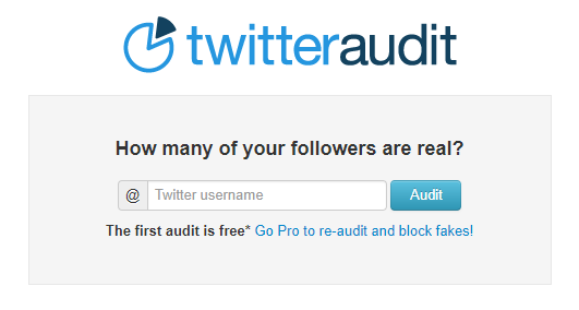 Twitter audit to analyse how many fake followers your account has