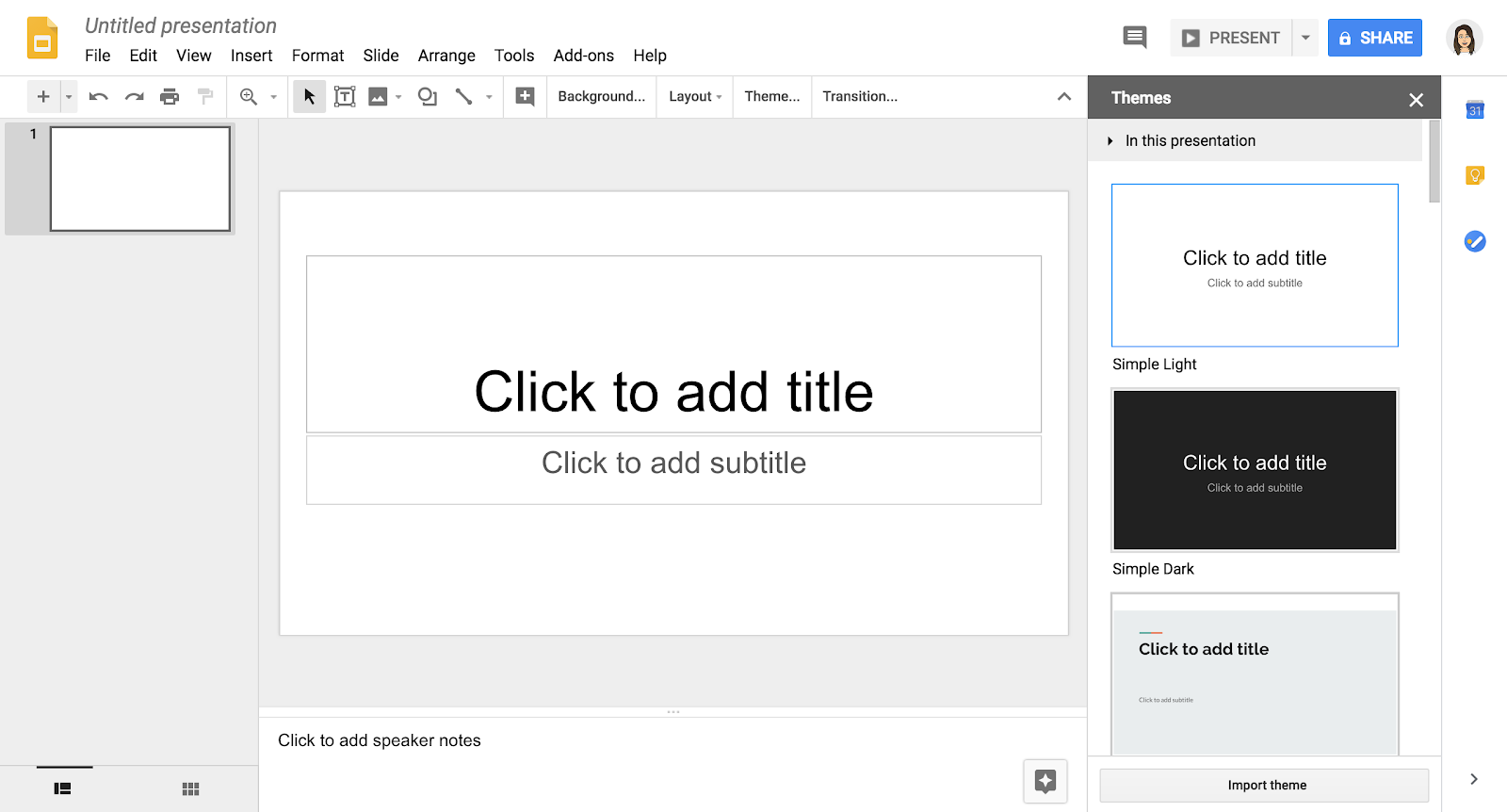 google slides