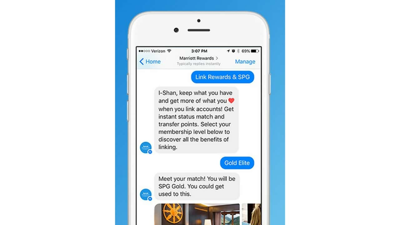 marriott chatbot