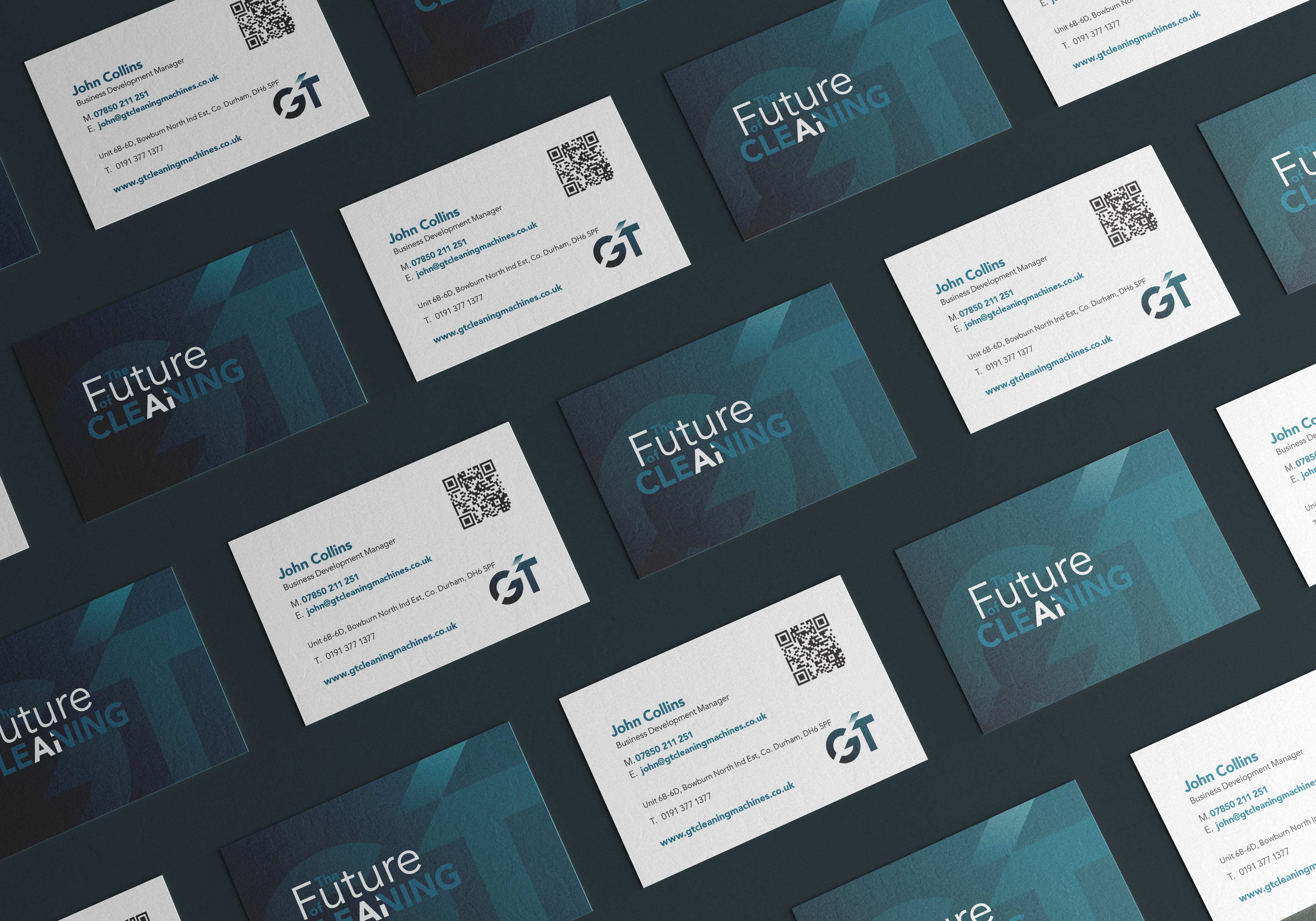 COM_Business Card Mock Up GT Cleaning