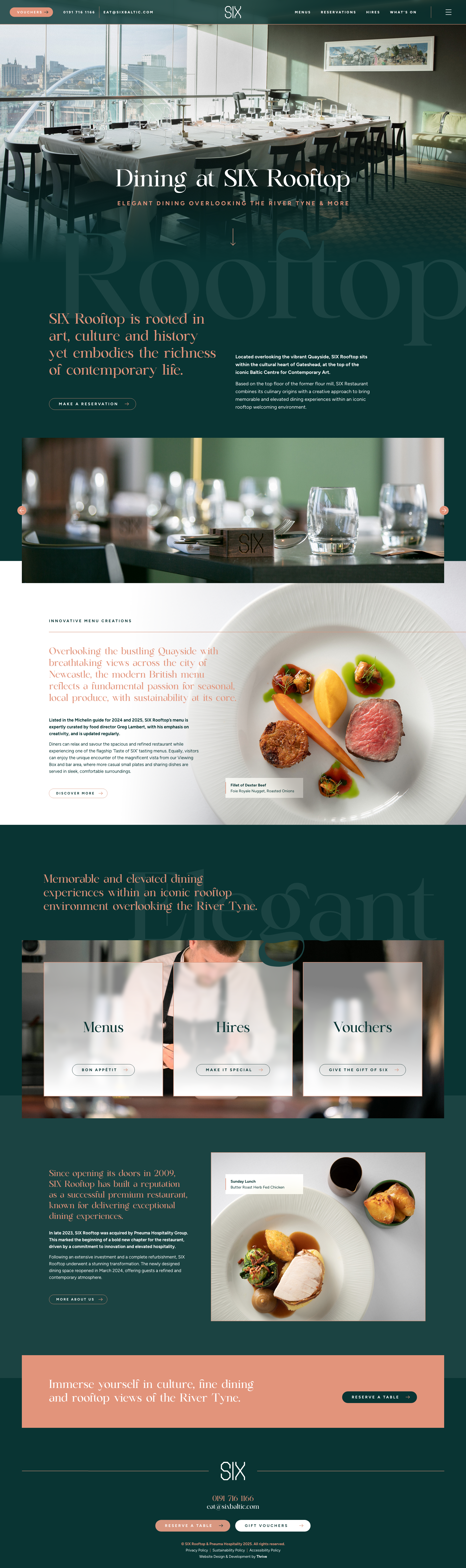 SIX Rooftop - Homepage